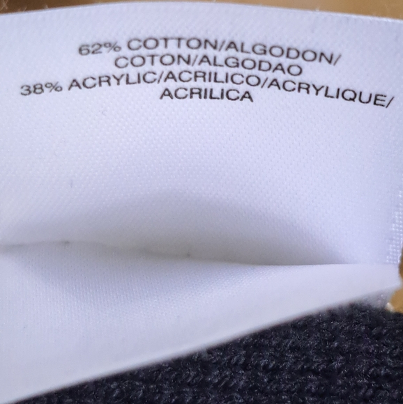 Jones Studio Separates Camel & Black Knit Cardigan Duster Sweater 1X NWT - Picture 9 of 13